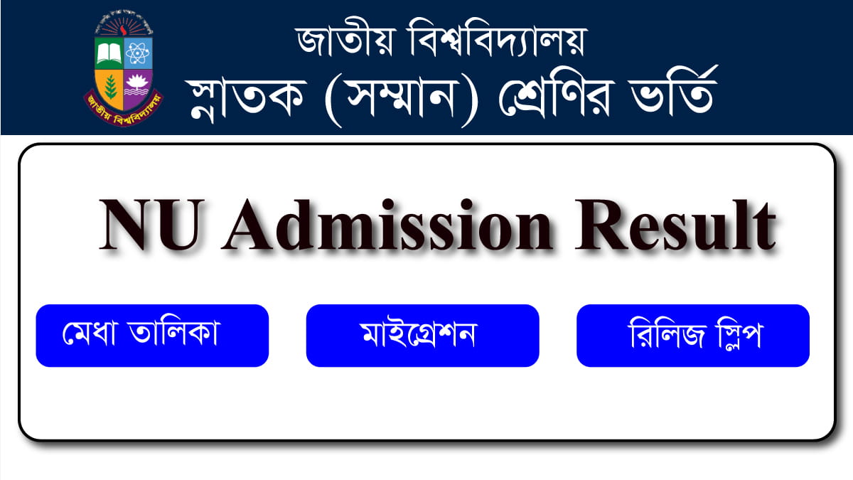 NU Admission Result